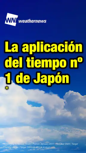 Weathernews El tiempo screenshot 1