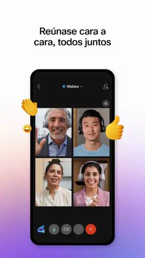 Webex Meetings screenshot