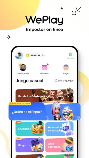 WePlay - Impostor en línea screenshot 1