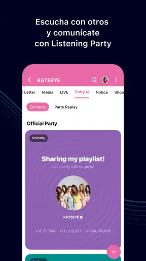 Weverse, Acércate a tu artista screenshot 4