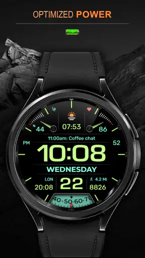 WFP 233 Digital watch face screenshot 7