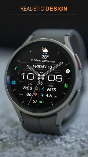 WFP 236 Hybrid watch face screenshot 5