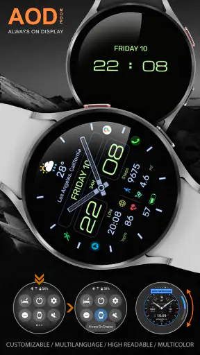 WFP 236 Hybrid watch face screenshot 8
