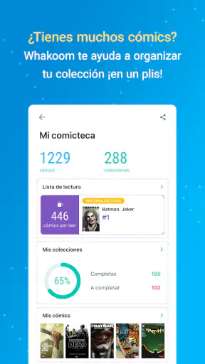 Whakoom ¡Organiza tus cómics! screenshot 1