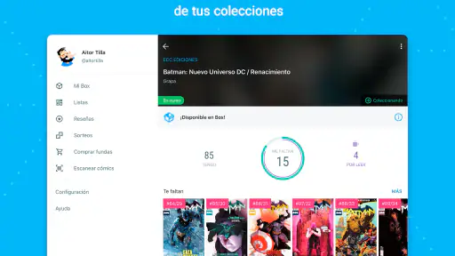 Whakoom ¡Organiza tus cómics! screenshot 10