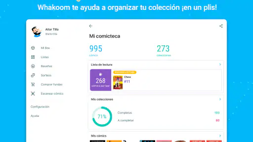 Whakoom ¡Organiza tus cómics! screenshot 8