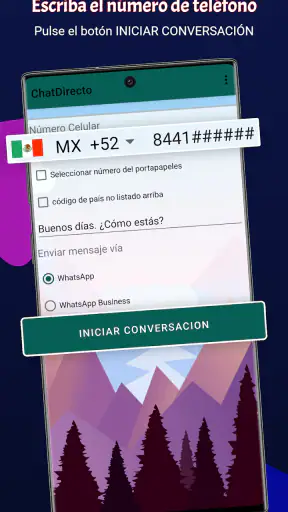 WhatsDirecto - Sin guardar screenshot 1