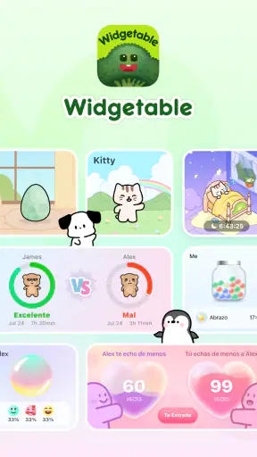 Widgetable: Besties & Parejas screenshot