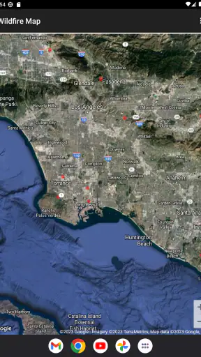 Wildfire Map screenshot 4