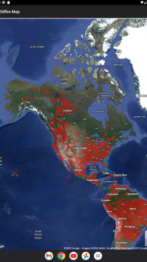 Wildfire Map screenshot 5