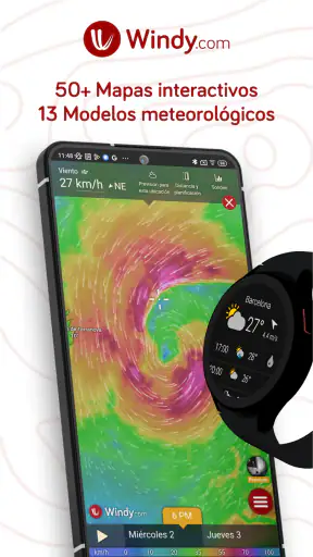 Windy.com: Previsión del clima screenshot