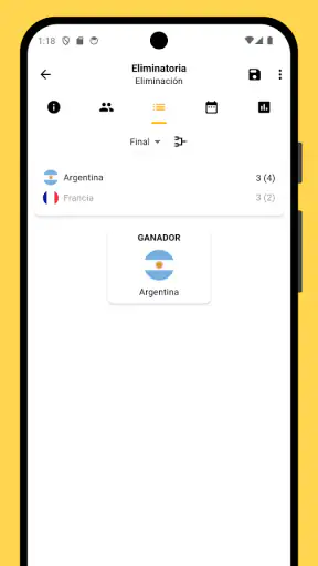 Winner - Organizar torneos screenshot 5