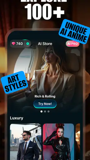 Wizard: AI Photos & AI Filters screenshot 4