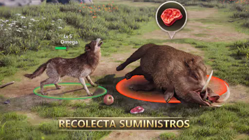 Wolf Game: Wild Animal Wars screenshot 7