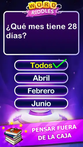 Word Riddles - Juegos de palab screenshot 4