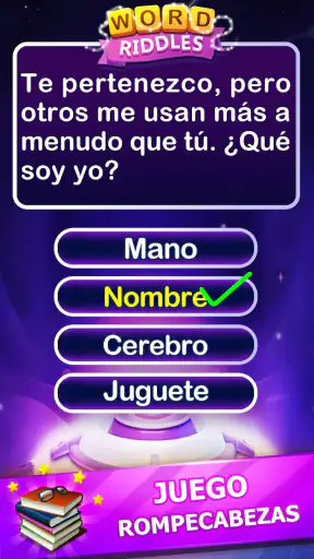 Word Riddles - Juegos de palab screenshot 9