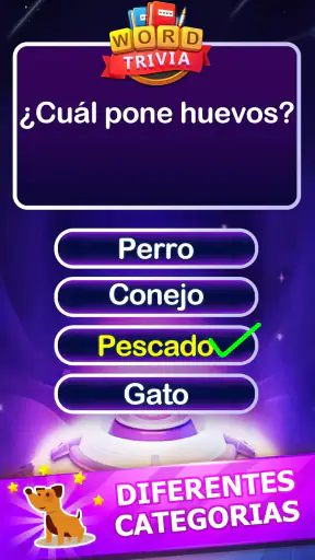 Word Trivia: Juego de Quiz screenshot 2