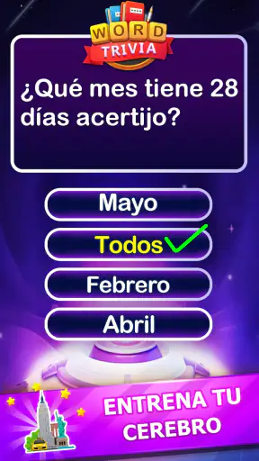Word Trivia: Juego de Quiz screenshot 6
