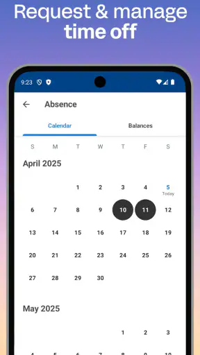 Workday screenshot 5