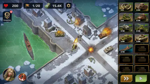 WWII Defense: Estrategya RTS screenshot 3