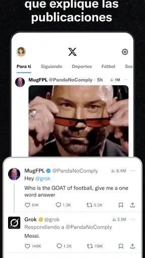 X (Anteriormente Twitter) screenshot