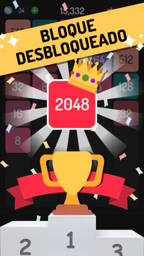 X2 Blocks 2048 Lanza y Fusiona screenshot 5