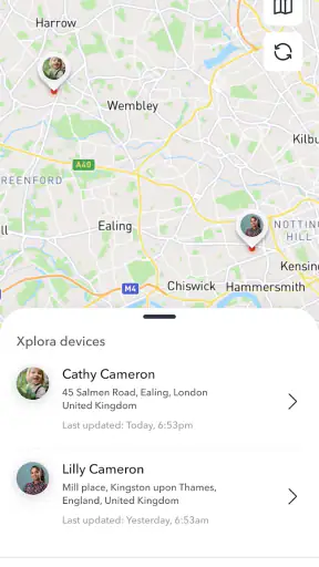Xplora screenshot 4