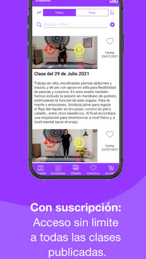 Yoga en Silla con Meher Roop screenshot 3