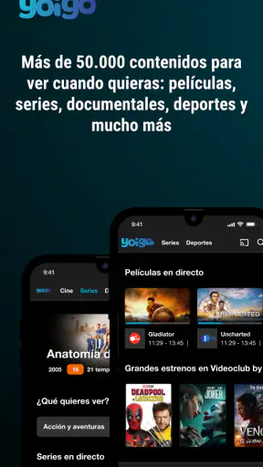 Yoigo TV screenshot 3