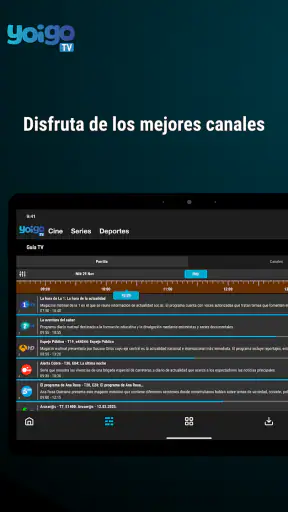 Yoigo TV screenshot 5