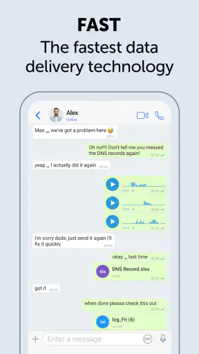 Zangi Messenger screenshot 2