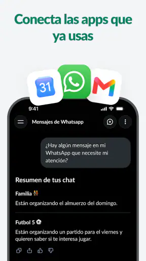Zapia: Asistente IA personal screenshot 6