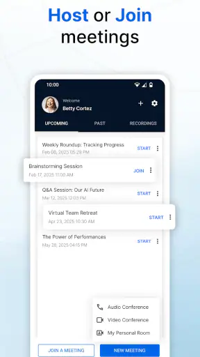 Zoho Meeting - Meet Virtually screenshot 3