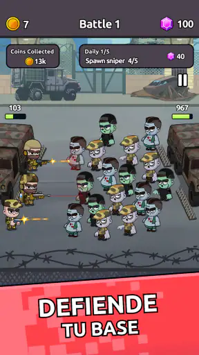 Zombie Warriors: Defensa TD screenshot 9