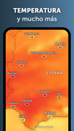Zoom Earth - Mapa del tiempo screenshot 5
