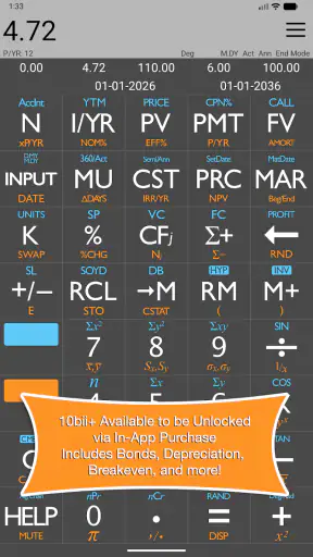 10bii Financial Calculator screenshot 10