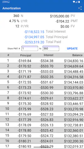 10bii Financial Calculator screenshot 3