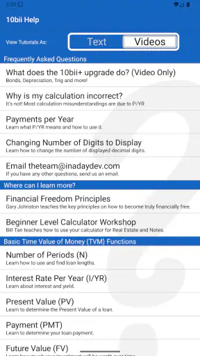 10bii Financial Calculator screenshot 4