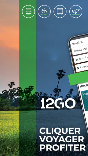 12Go Train, Bus, Ferry, Vol screenshot 1
