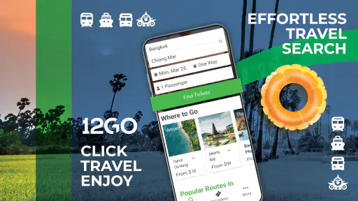 12Go Train, Bus, Ferry, Vol screenshot 9