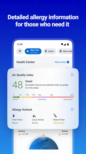 1Weather: Forecast & Radar screenshot 12