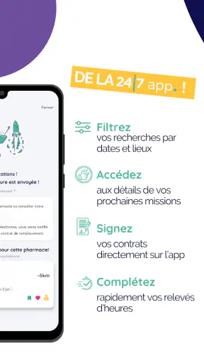 24/7 app. pour les remplaçants screenshot 6