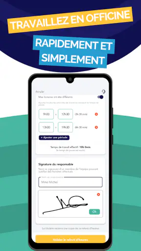 24/7 app. pour les remplaçants screenshot 7