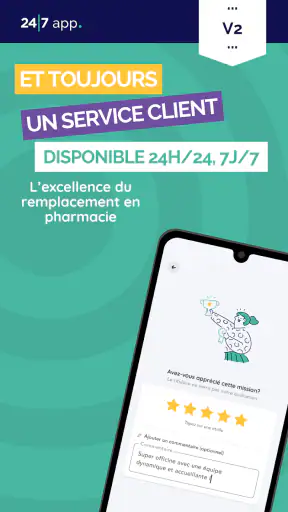 24/7 app. pour les remplaçants screenshot 8