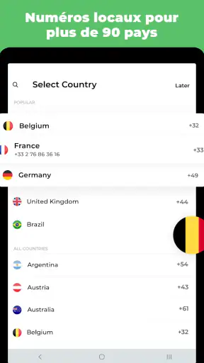 OnPhone: Numéro Virtuel + eSIM screenshot 10