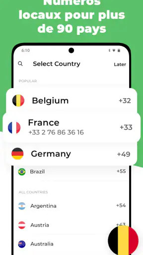 OnPhone: Numéro Virtuel + eSIM screenshot 2