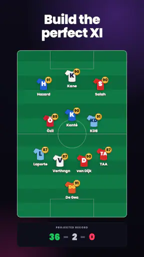 38-0-0: Football Squad Draft screenshot 2