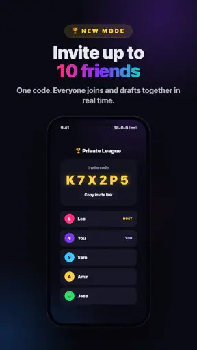 38-0-0: Football Squad Draft screenshot 6