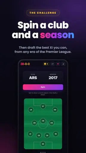 38-0-0: Football Squad Draft screenshot 9