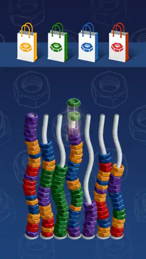 3D Nuts Sort screenshot 9